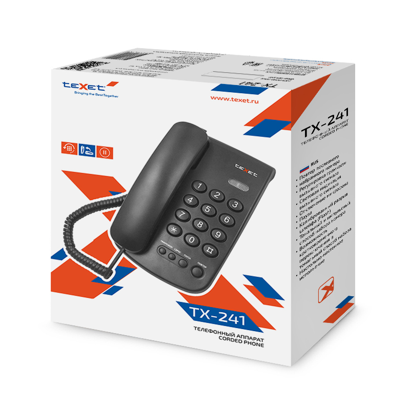 TX-241 - teXet - цифровая техника